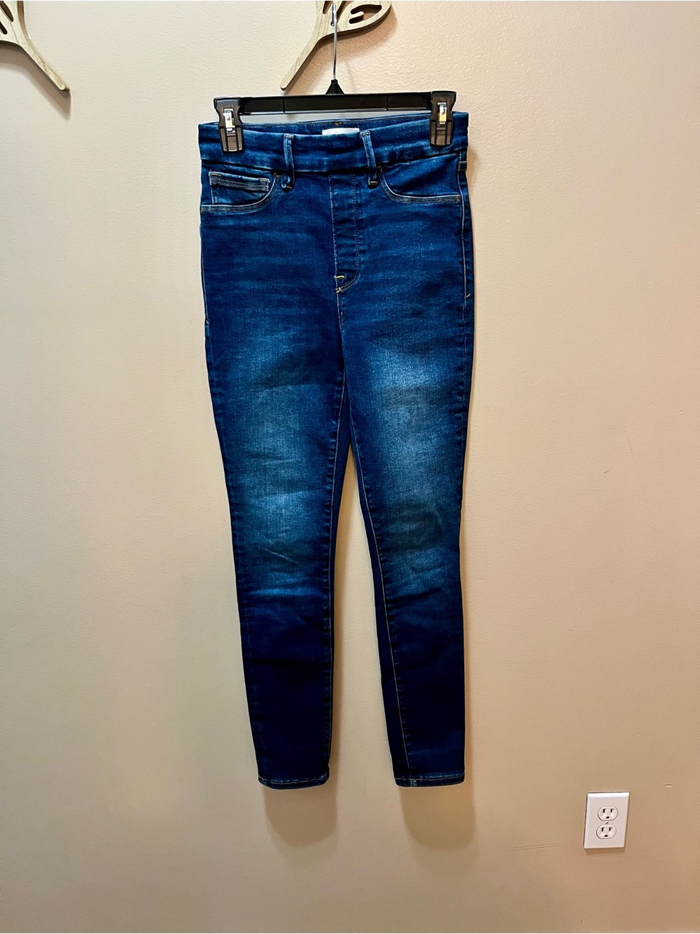 Good American Power Stretch Skinny Jeans Size 2